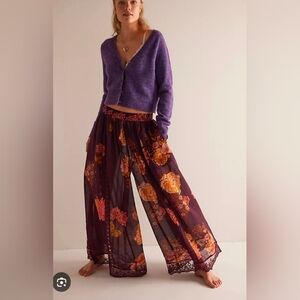 FREE PEOPLE $118 Hey Lover Sleep Pants NWT LARGE